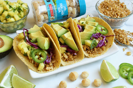 Meatless Mac Nut Tacos