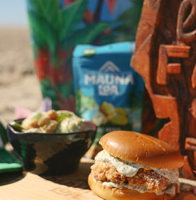 Fatty Mart × Mauna Loa — MacFatty Fish Sandwich