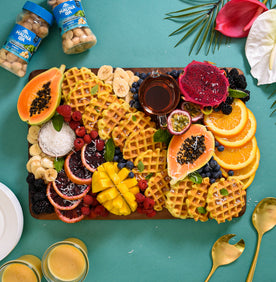 Mauna Loa's Macadamia Nut Coconut Waffles