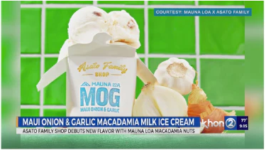 KHON2 - Two Hawaiʻi snacks collaborate to make exclusive ice cream pint