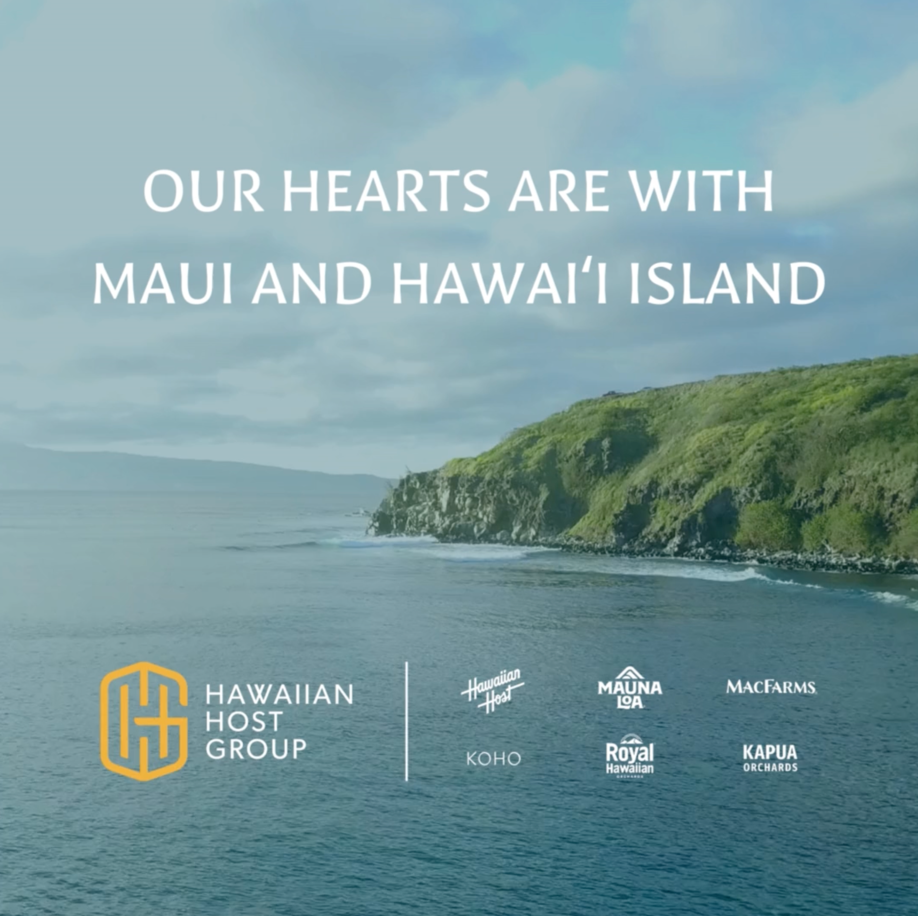 Hawaiian Host Group supports Maui