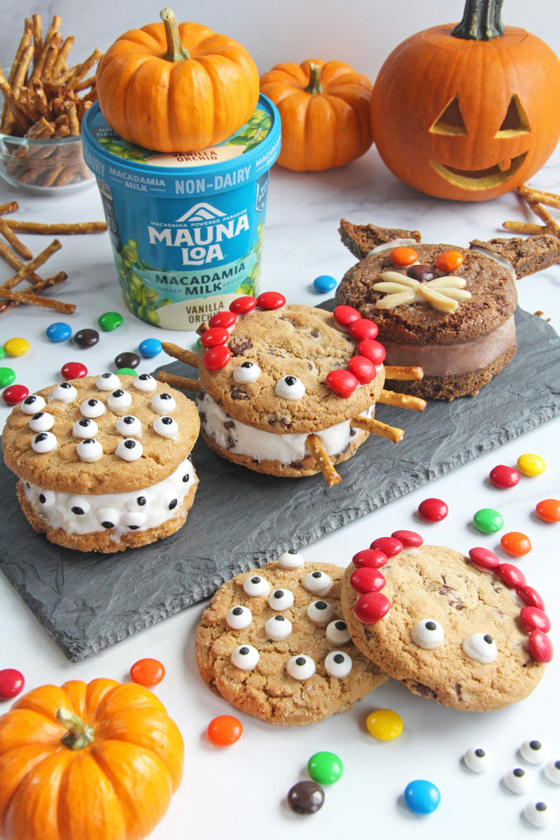 Halloween Ice Cream Sandwiches Mauna Loa