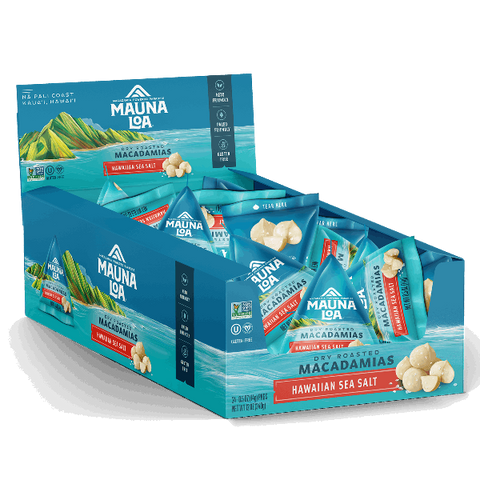 Flavored Macadamias - Hawaiian Sea Salt Mini Mauna