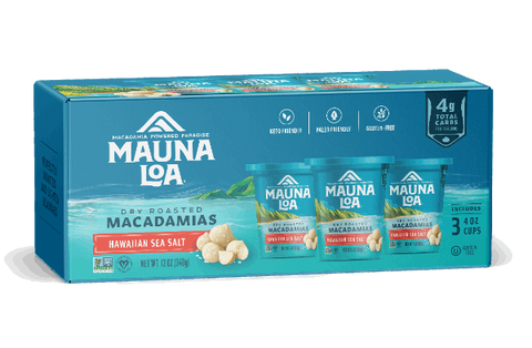 Flavored Macadamias - Hawaiian Sea Salt Cups