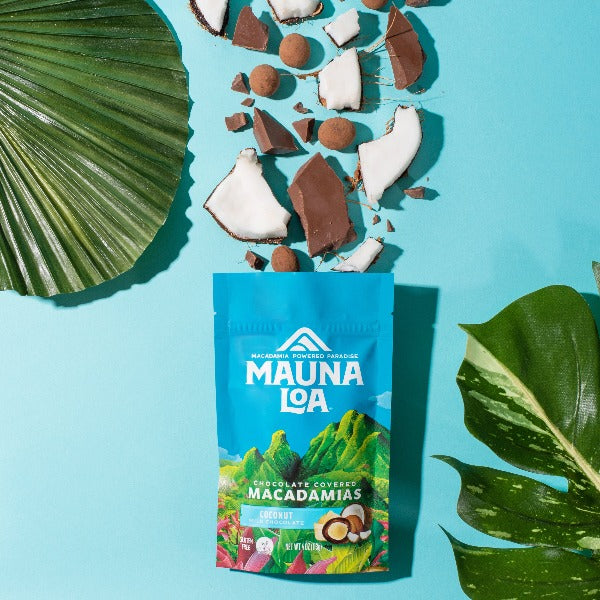 Chocolate Covered Macadamias - Milk Chocolate Coconut Small Bag Gallery Fullscreen Image
