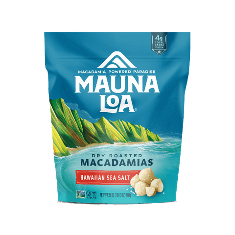 Flavored Macadamias - Hawaiian Sea Salt Large Bag