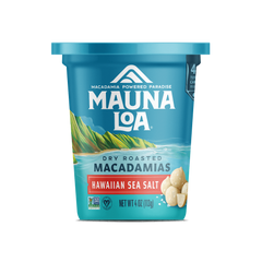 Flavored Macadamias - Hawaiian Sea Salt Cups