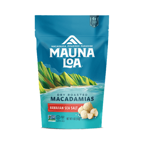 Flavored Macadamias - Hawaiian Sea Salt Bag