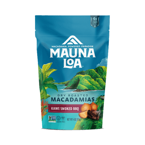 Flavored Macadamias - Kiawe Smoked BBQ Bag