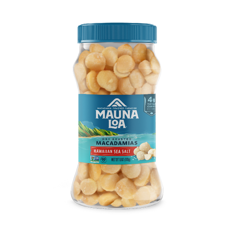 Flavored Macadamias - Hawaiian Sea Salt Jar