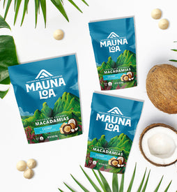 Chocolate Covered Macadamias - Milk Chocolate Coconut Large Bag