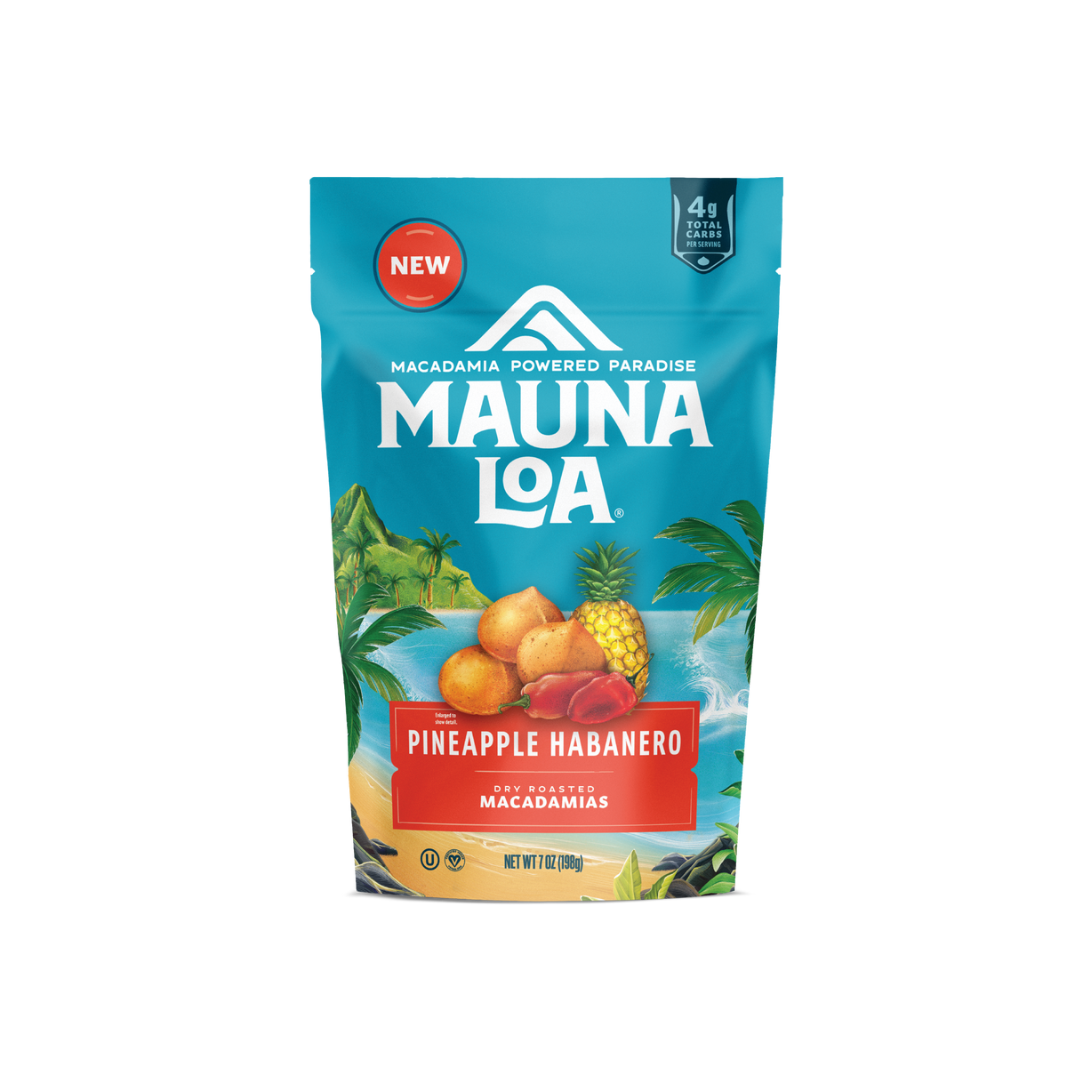 Flavored Macadamias - Pineapple Habanero Medium Bag Gallery Fullscreen Image