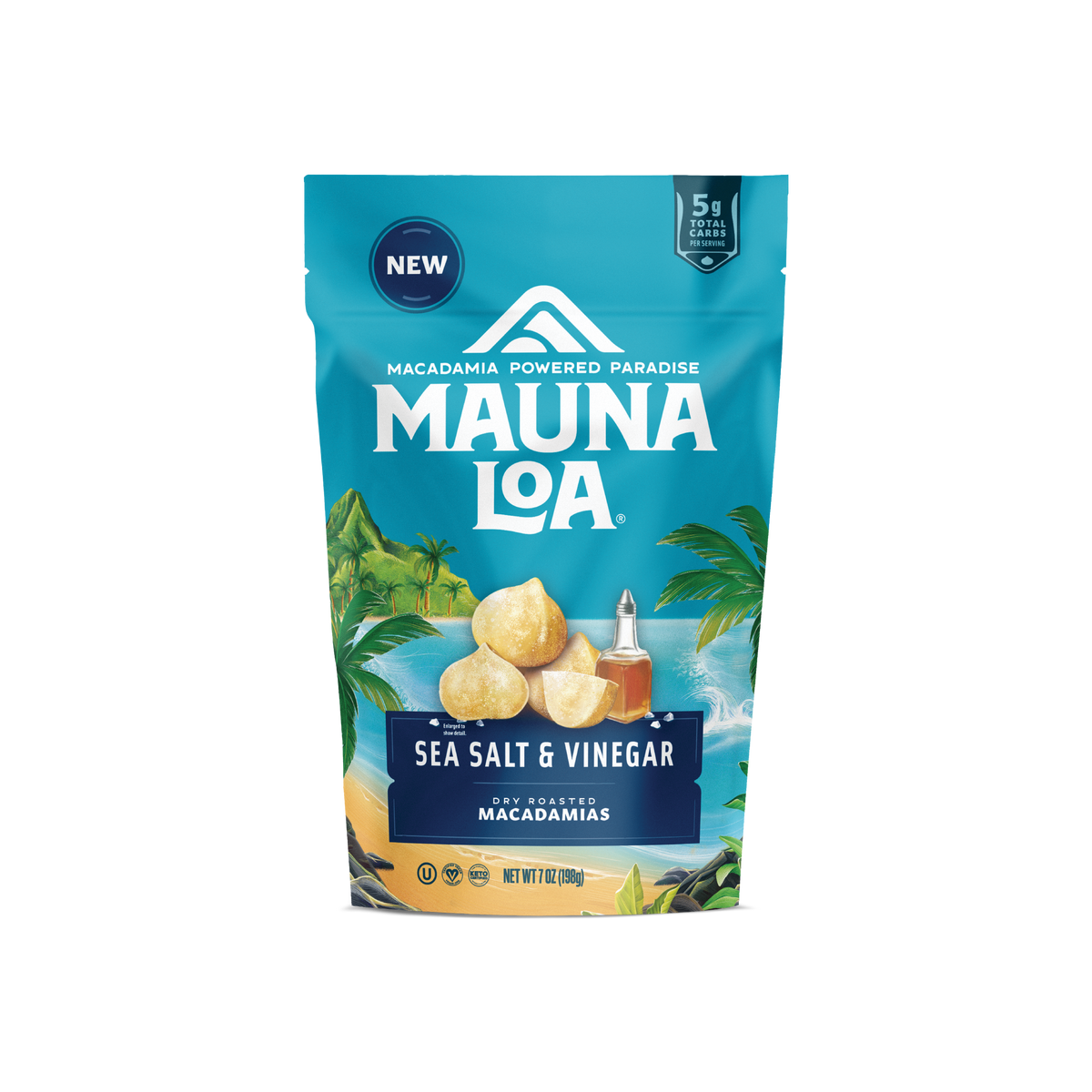 Flavored Macadamias - Sea Salt Vinegar Medium Bag Gallery Fullscreen Image